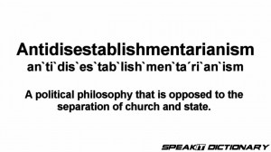 Antidisestablishmentarianism