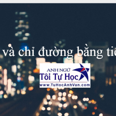 Cach hoi va chi duong bang tieng Anh