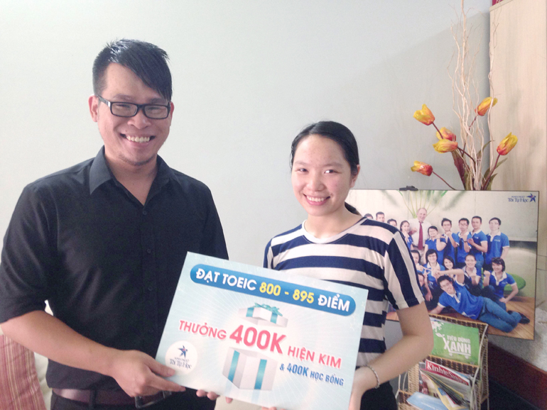 Khánh Linh  890 TOEIC