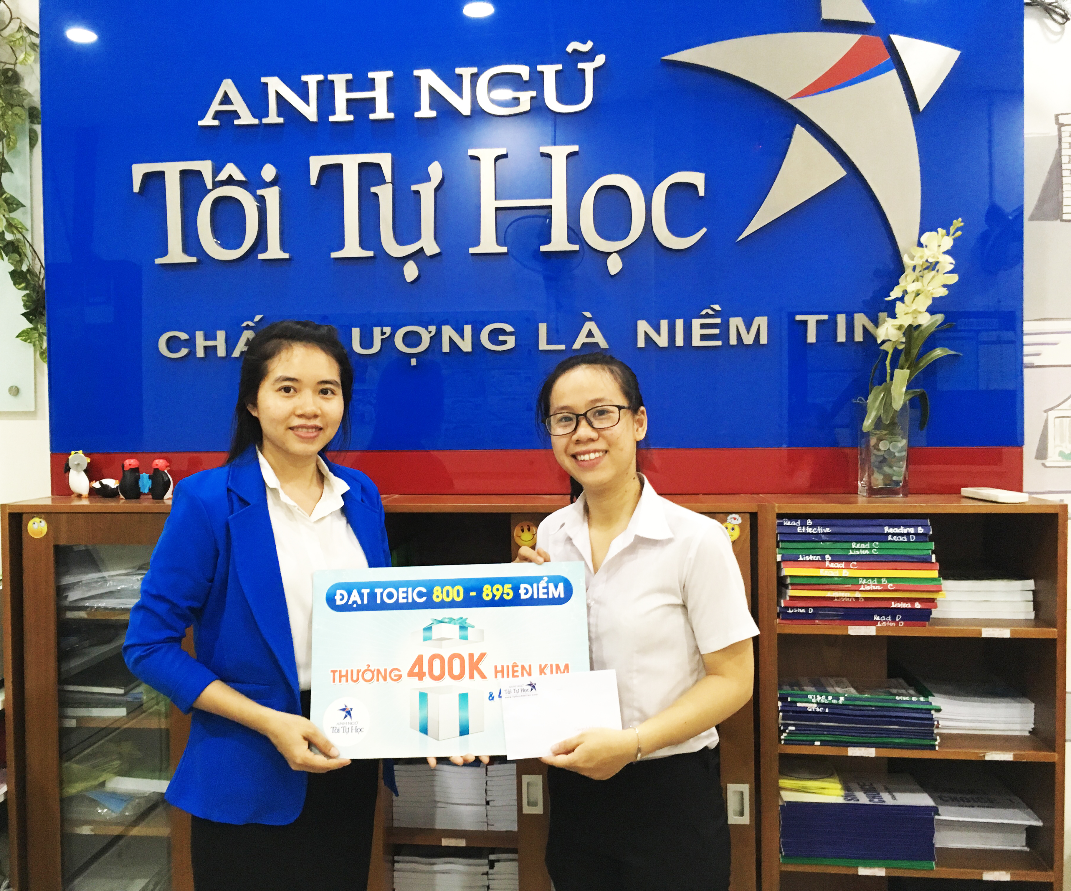 Thủy Tiên  825 TOEIC