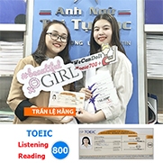 Lệ Hằng 800 TOEIC (2021)