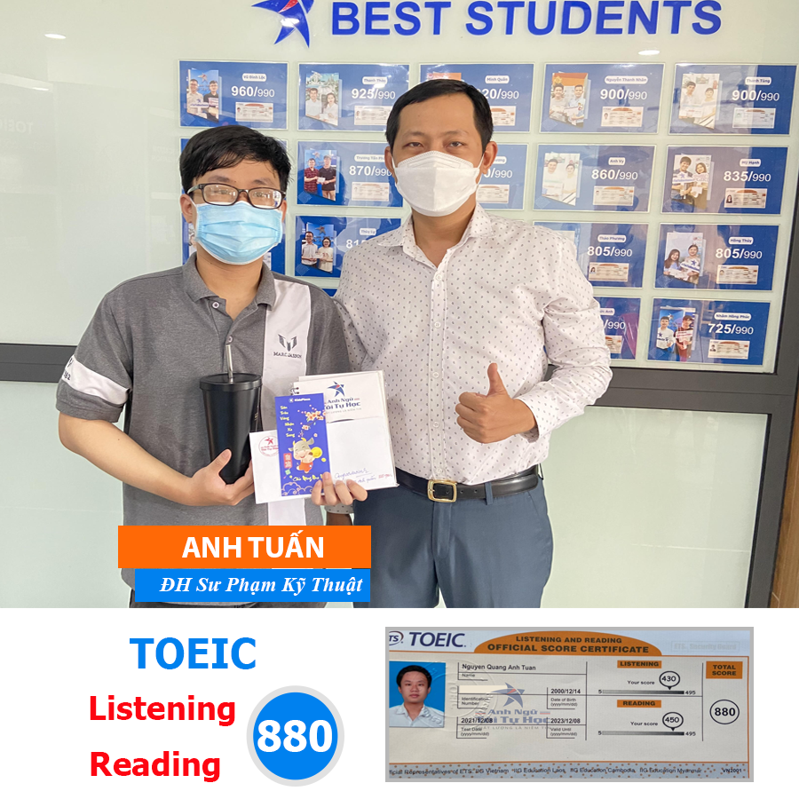 Anh Tuấn 880 TOEIC (2022)